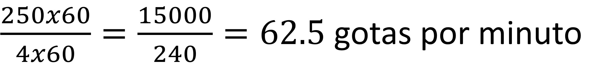 EJERCICIO PARA CALCULO DE GOTEO EQUIPO MICROGOTEO